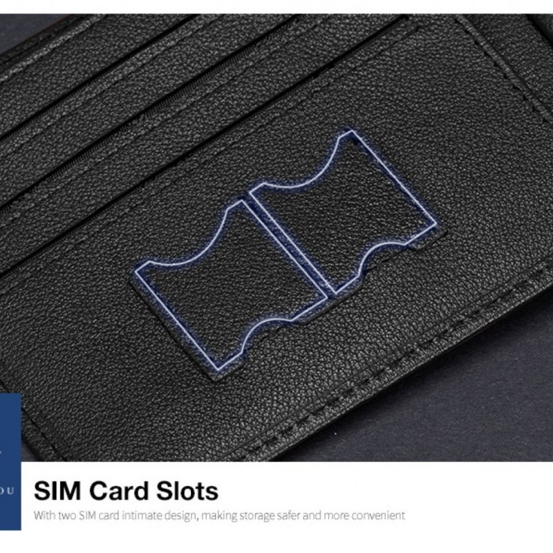 Δερμάτινο Ανδρικό πορτοφόλι Laorentou 328J007L μαύρο 