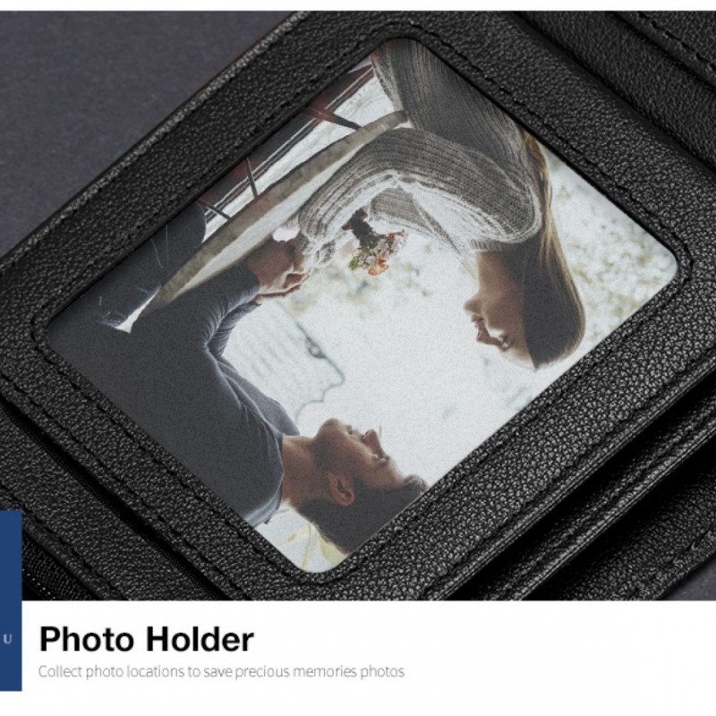 Δερμάτινο Ανδρικό πορτοφόλι Laorentou 328J007L μαύρο 