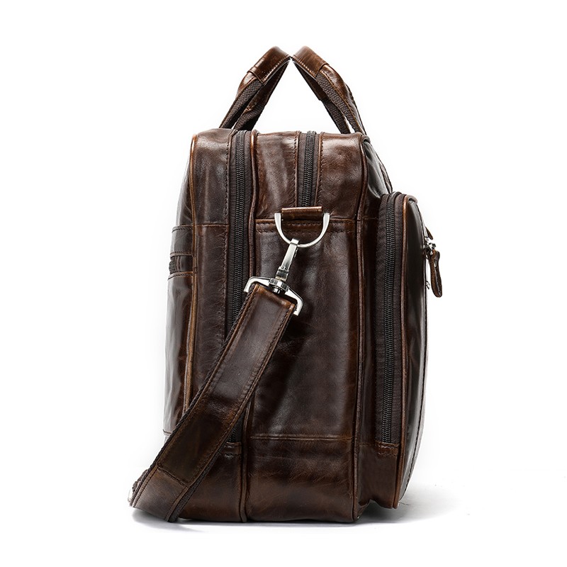 Δερμάτινος χαρτοφύλακας Cardinal 7320 coffee 