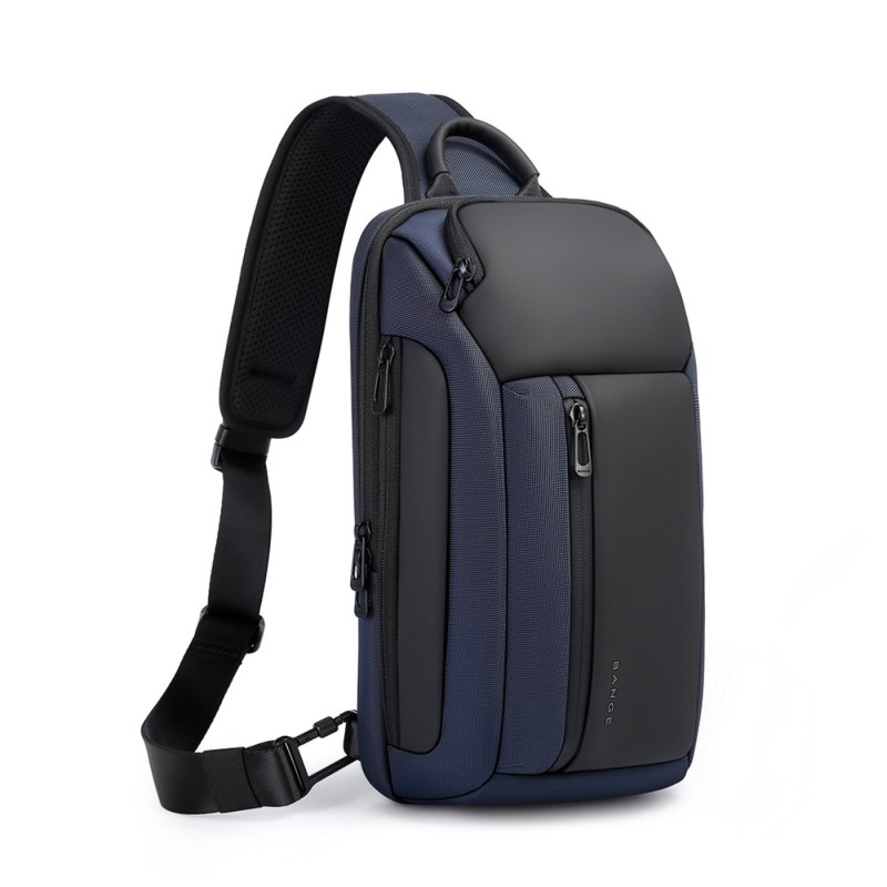 Τσαντάκι ώμου χιαστί crossbody Bange 7566 μπλέ 