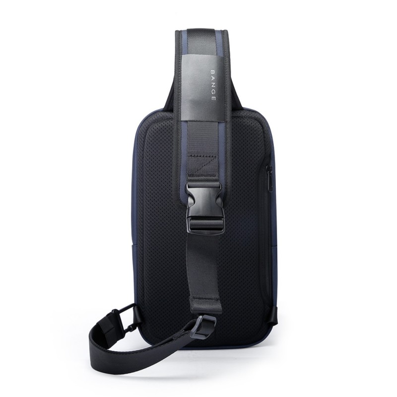 Τσαντάκι ώμου χιαστί crossbody Bange 7566 μπλέ 