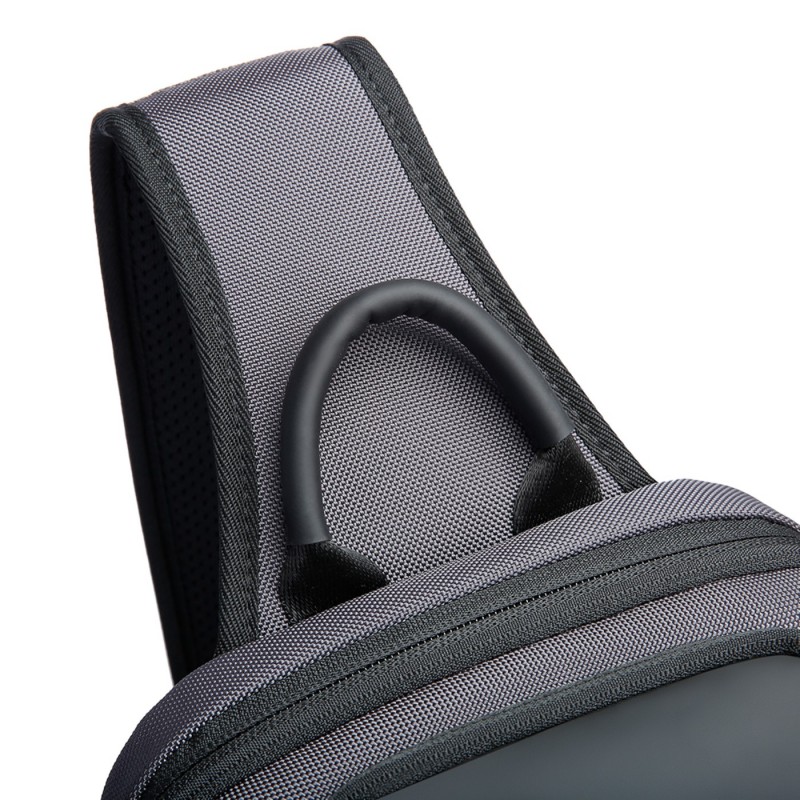 Τσαντάκι ώμου χιαστί crossbody Bange 7566 γκρί 