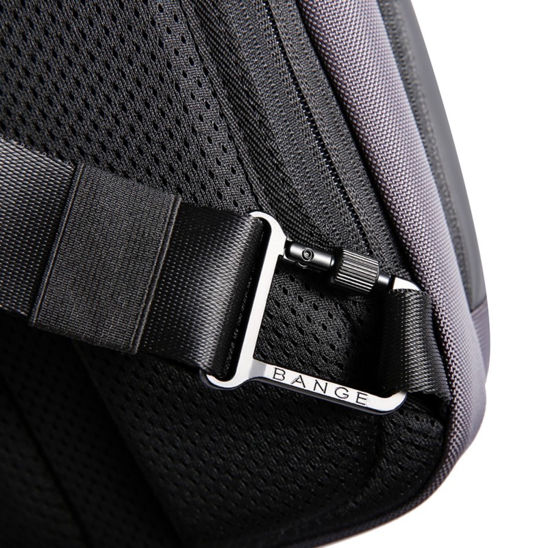 Τσαντάκι ώμου χιαστί crossbody Bange 7566 γκρί 