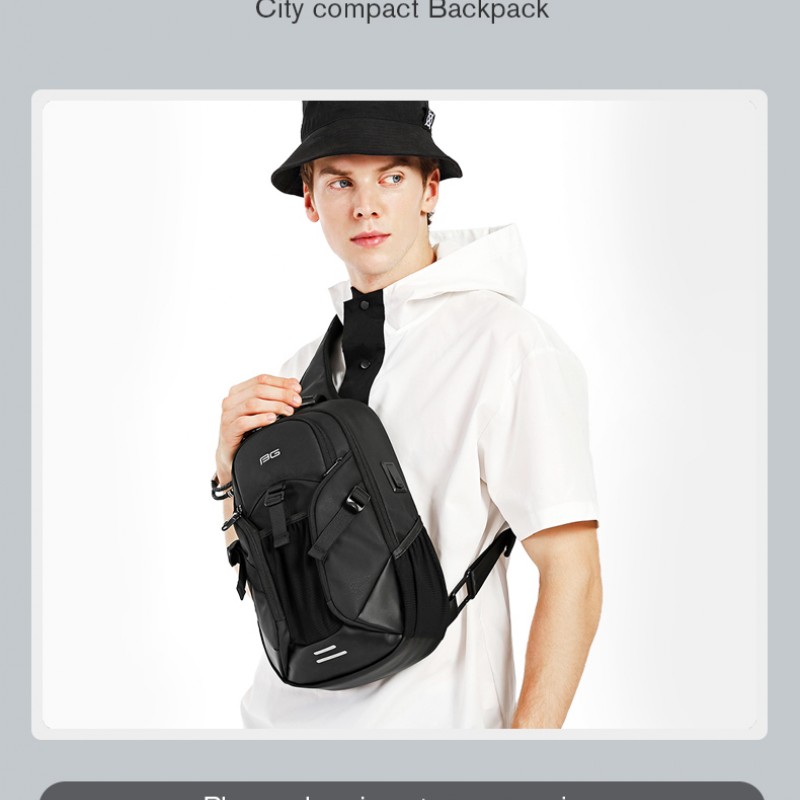 Τσαντάκι ώμου χιαστί crossbody Bange 77120 μαύρο