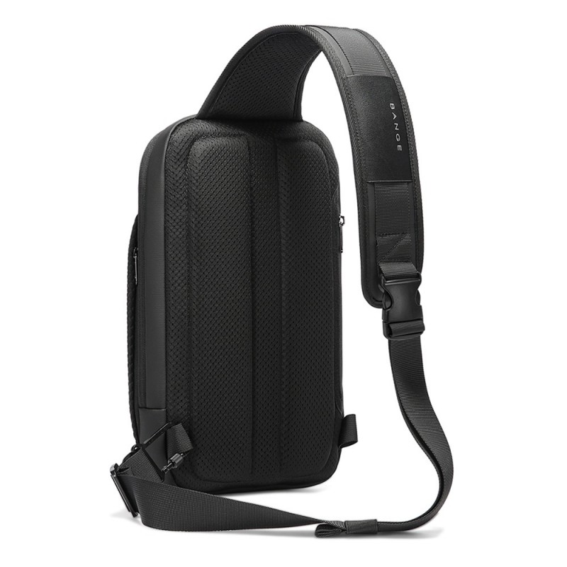 Τσαντάκι ώμου χιαστί crossbody Bange 7721 μαύρο 