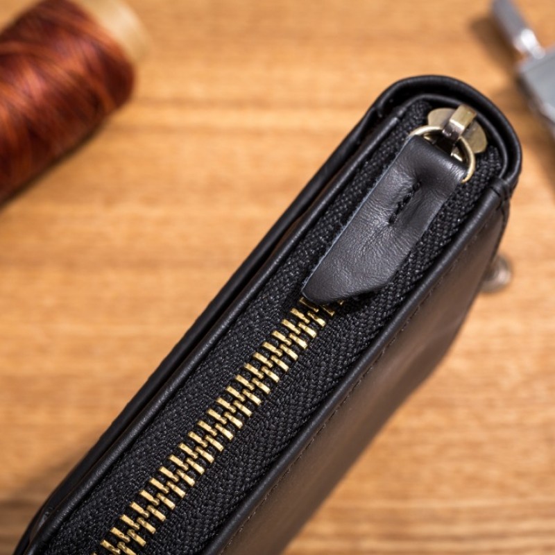 Δερμάτινο πορτοφόλι Bull Captain QB-231 μαύρο 