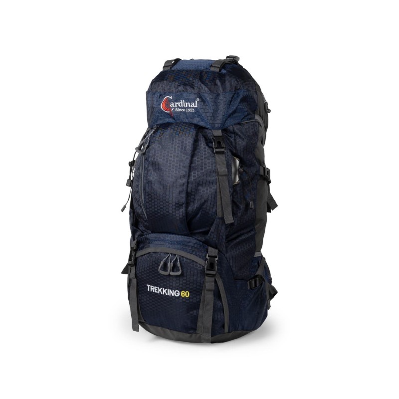 Σακίδιο πεζοπορίας, αδιάβροχο Daypack 60L Camping 1488 Σκούρο μπλε 