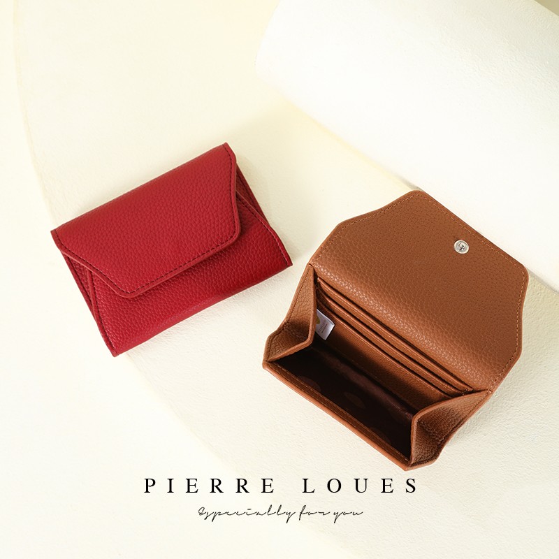 Γυναικεία καρτοθήκη Pierre Loues 805-49 μαύρο 