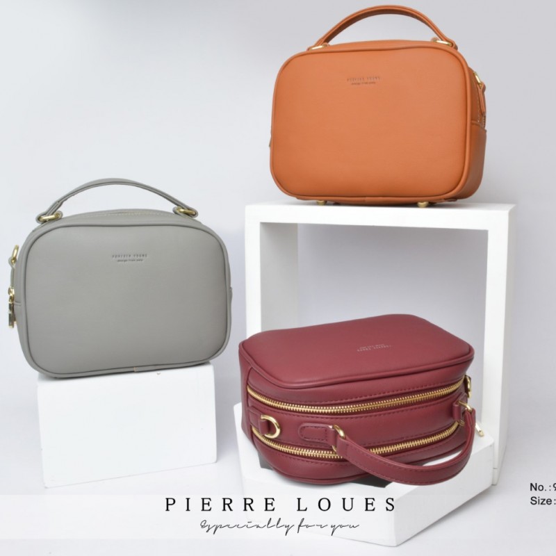 Γυναικεία Τσάντα Χιαστί/Χειρός Pierre Loues 914-11 μαύρο 