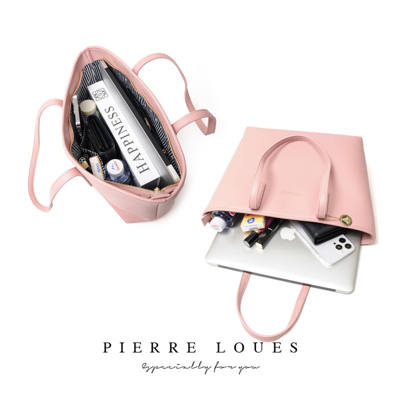 Γυναικεία Τσάντα Ώμου Shopper Pierre Loues 914-62 ροζ 