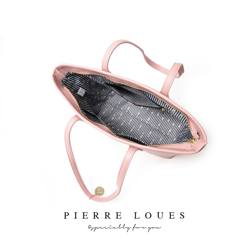 Γυναικεία Τσάντα Ώμου Shopper Pierre Loues 914-62 ροζ 