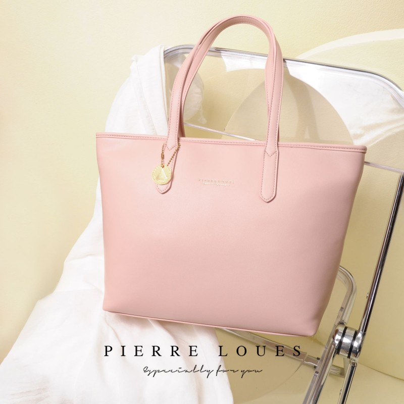 Γυναικεία Τσάντα Ώμου Shopper Pierre Loues 914-62 ροζ 