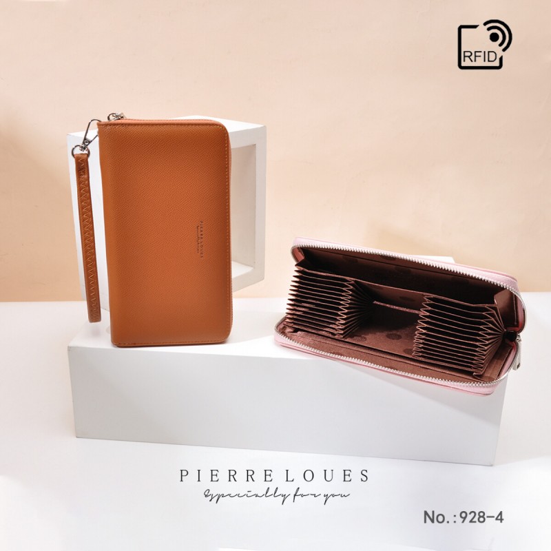 Γυναικείο πορτοφόλι Pierre Loues 928-4 μαύρο 