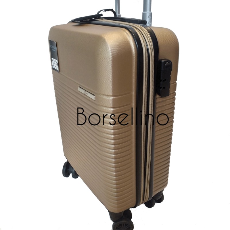Μεσαία Σκληρή Βαλίτσα 65x43x25 με Επέκταση RAIN RB9089-24.GOLD