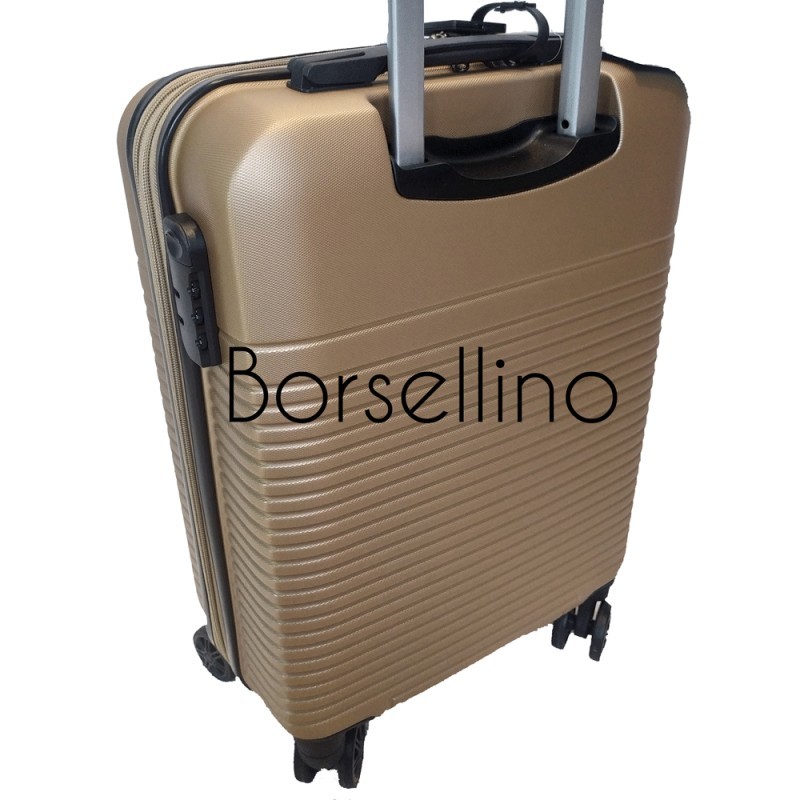 Σκληρή Βαλίτσα Καμπίνας 55x40x20 με Επέκταση RAIN RB9089C.GOLD