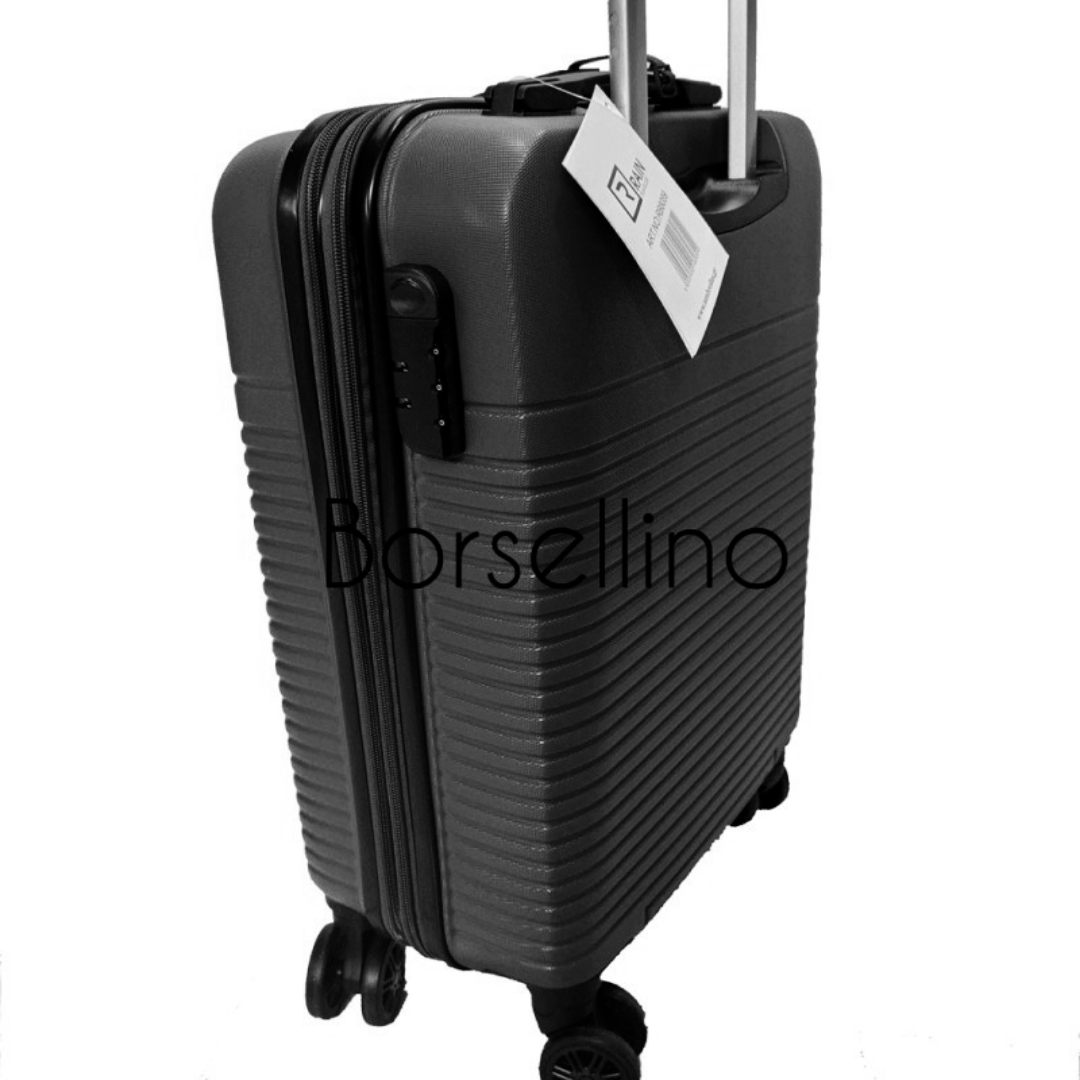 Μεσαία Σκληρή Βαλίτσα 65x43x25 με Επέκταση RAIN RB9089-24.ΑΝΘΡΑΚΙ