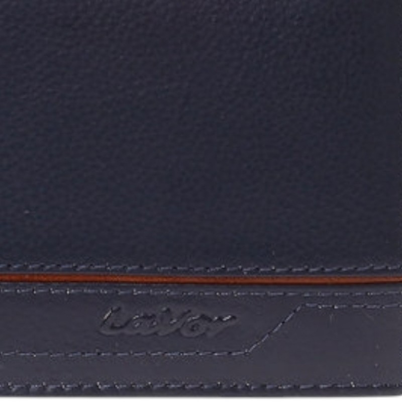 LaVor 1-3834 Ανδρικό Δερμάτινο Πορτοφόλι με RFID Μπλε 1-3834-blue