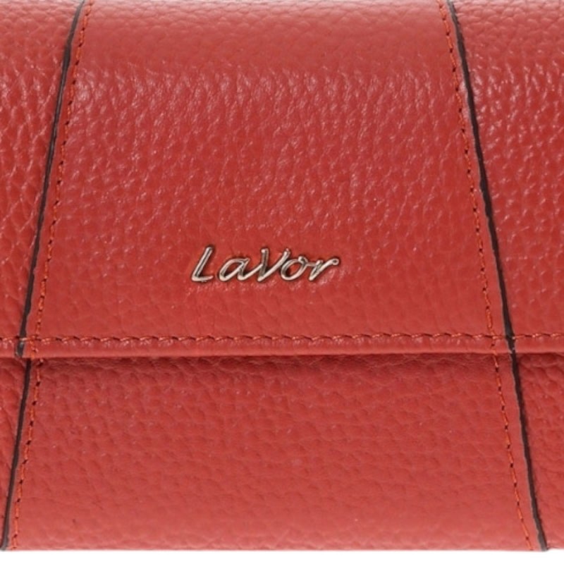 LaVor 1-6071 Γυναικείο Δερμάτινο Πορτοφόλι με Rfid Τερακότα 1-6071-TERAKOTA