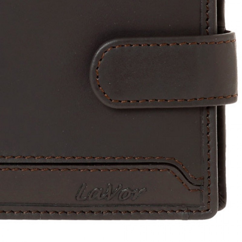 Ανδρικό Πορτοφόλι με RFID ΚΑΦΕ Lavor 1-6093-brown