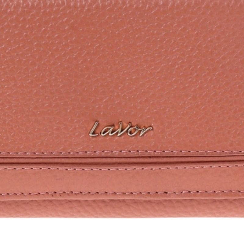 LaVor 1-6158 Γυναικείο Δερμάτινο Πορτοφόλι με Rfid Ροζ 1-6158-ΡΟΖ