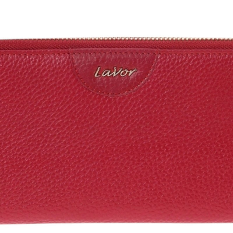 LaVor 1-6159 Γυναικείο Δερμάτινο Πορτοφόλι με Rfid Κόκκινο 1-6159-RED