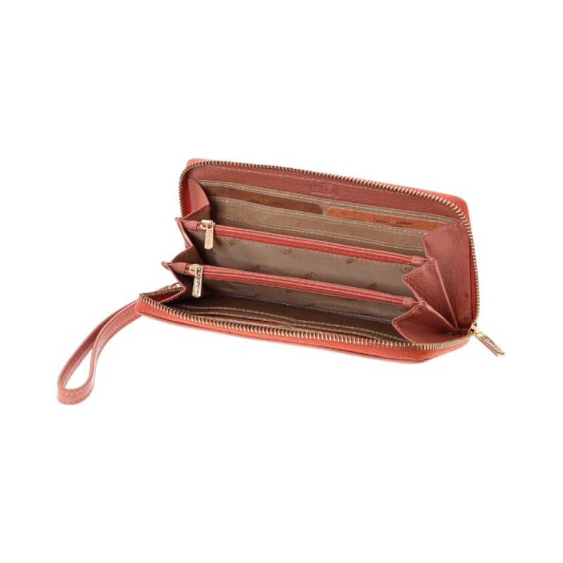 LaVor 1-6160 Γυναικείο Δερμάτινο Πορτοφόλι με Rfid Ροζ 1-6160-PINK