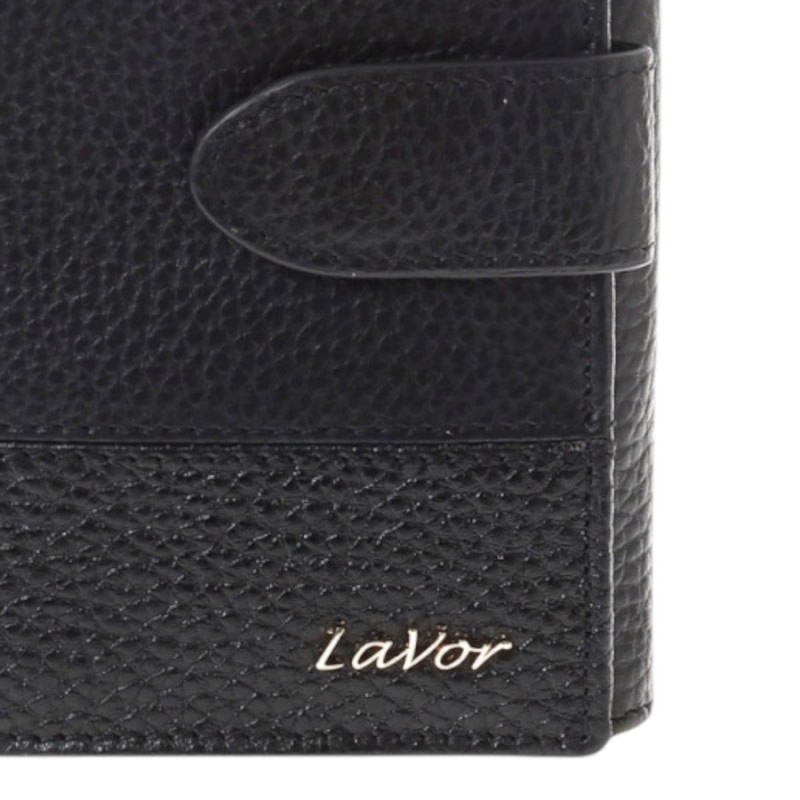 LaVor 1-6161 Γυναικείο Δερμάτινο Πορτοφόλι με Rfid Μαύρο 1-6161-BLACK