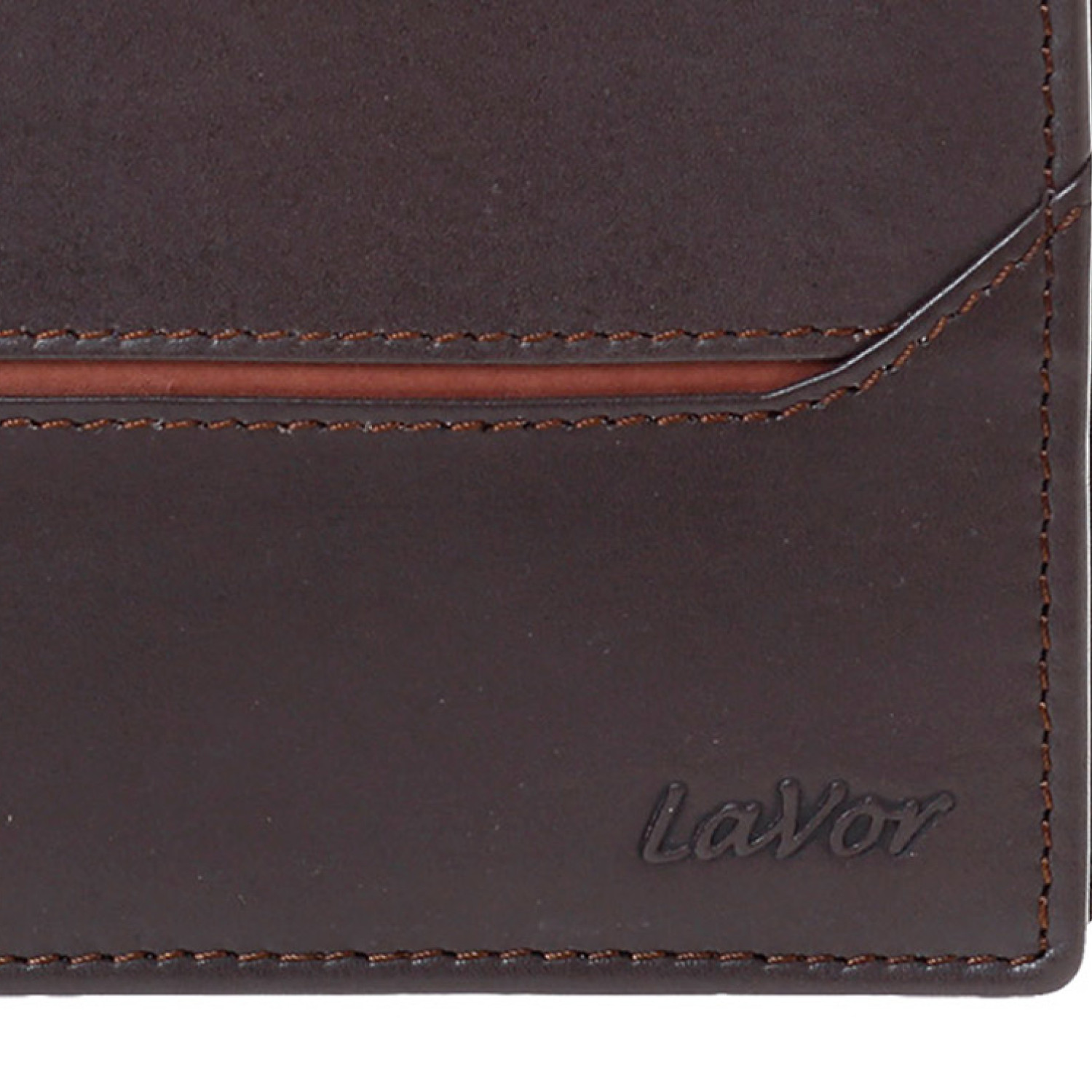 LaVor 1-6171 Ανδρικό Δερμάτινο Πορτοφόλι με RFID Καφέ