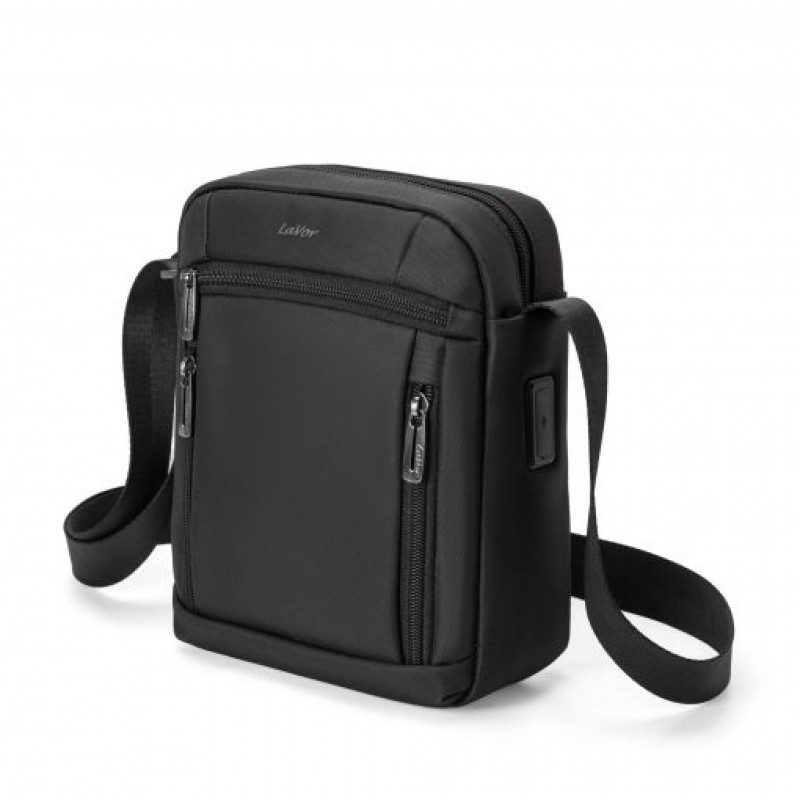 Αδιάβροχο Τσαντάκι Χιαστί Lavor 1-716 Μαύρο