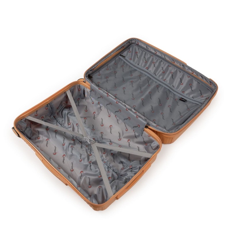 Βαλίτσες Σκληρές σετ 3 τεμαχίων Cardinal (PP) 2021 Πορτοκαλί 