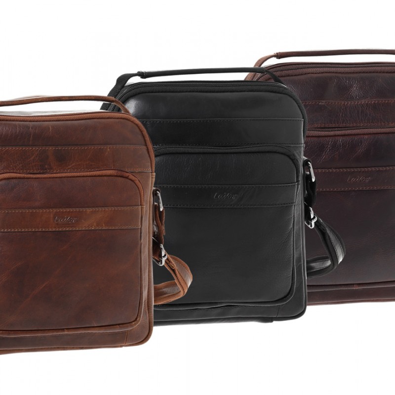 ΔΕΡΜΑΤΙΝΟ ΤΣΑΝΤΑΚΙ LAVOR 1-52 Taupe 