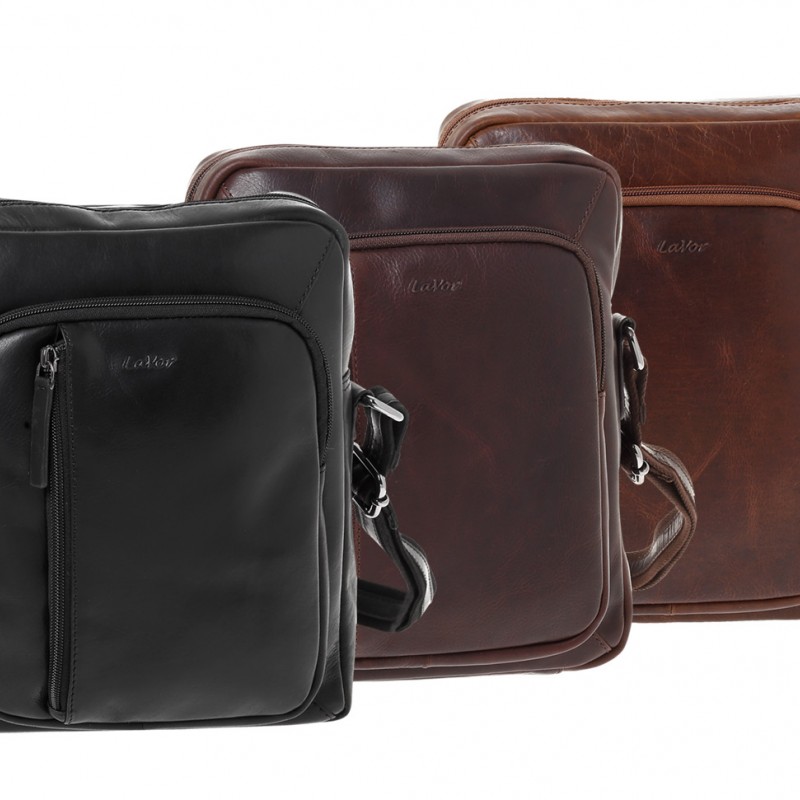 ΔΕΡΜΑΤΙΝΟ ΤΣΑΝΤΑΚΙ LAVOR 1-55 Black 