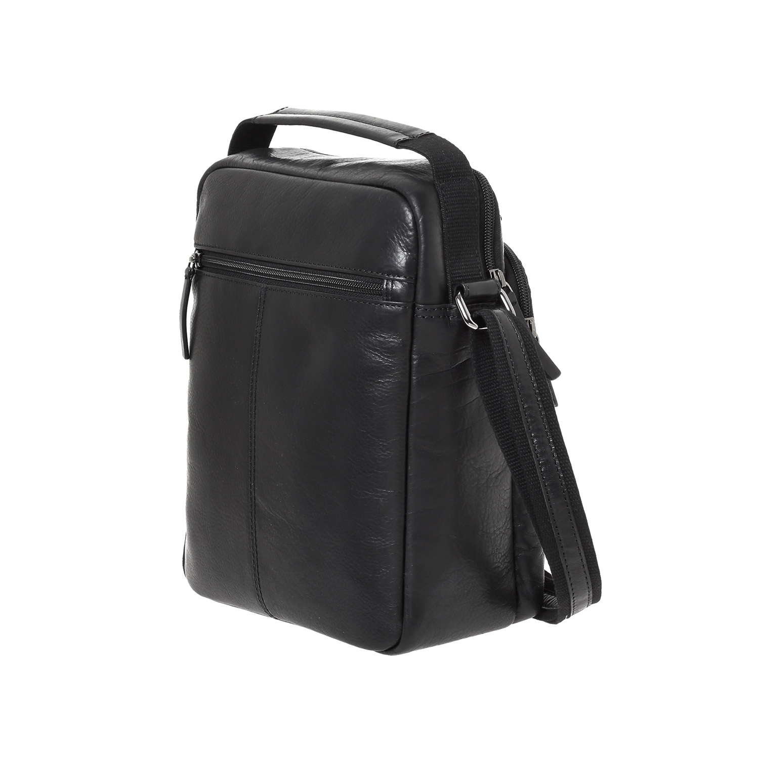 Δερμάτινo Ανδρικό Τσαντάκι Lavor-1-56-black