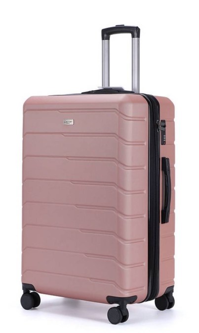 Lavor 1-601 Μεγάλη Βαλίτσα με ύψος 75cm σε Ροζ χρώμα