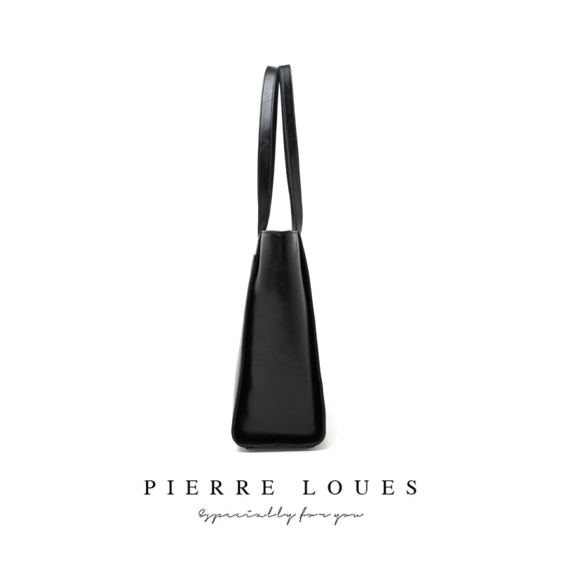 Γυναικεία Τσάντα Shopper Χειρός Pierre Loues PL615-40 μαύρο 