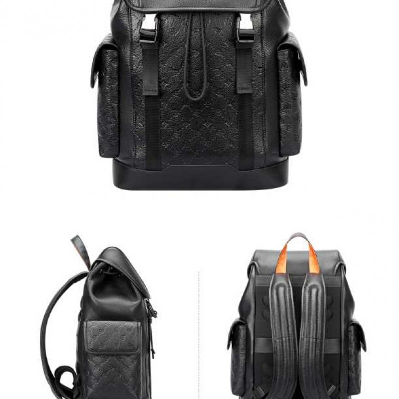 Δερμάτινο Σακίδιο 18L Laptop 15,6” Bopai 61-128821 μαύρο 