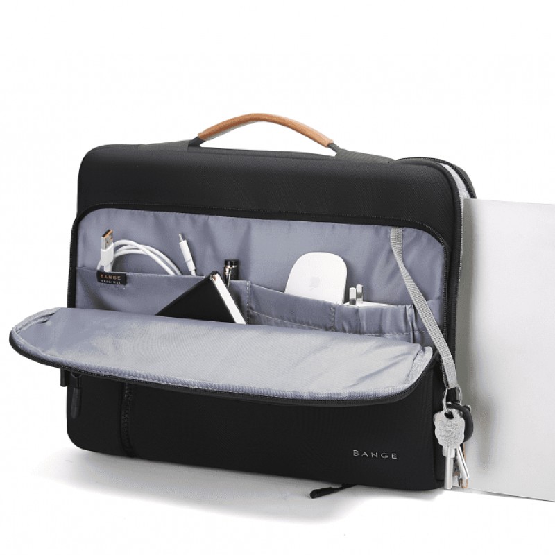 Επαγγελματικός Χαρτοφύλακας χειρός 15.6′ Bange 6802D μαύρο 