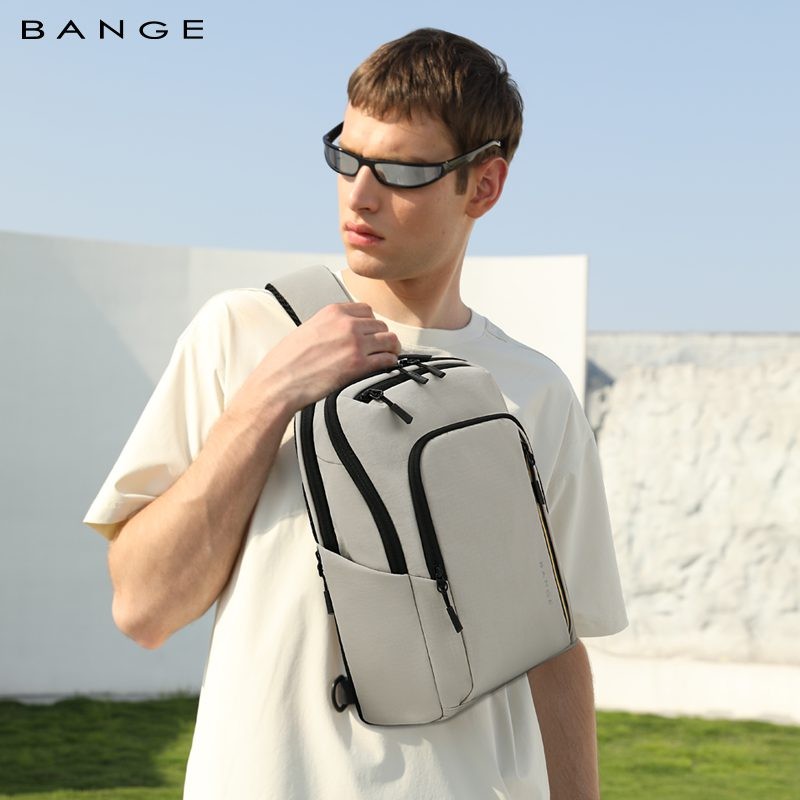 Τσαντάκι Στήθους Bange 7868 γκρι 