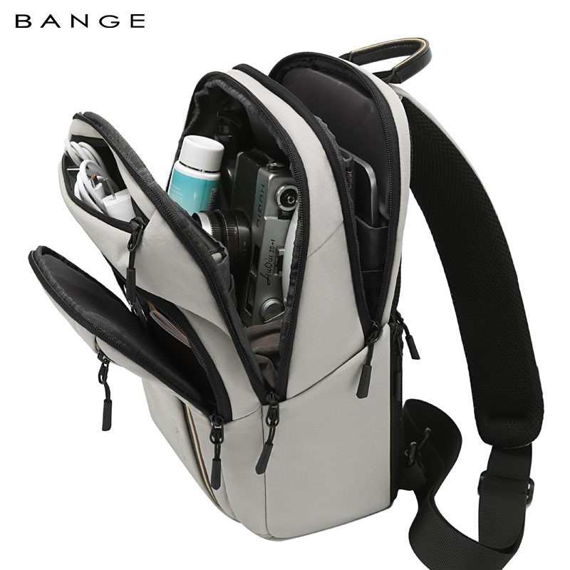 Τσαντάκι Στήθους Bange 7868 γκρι 