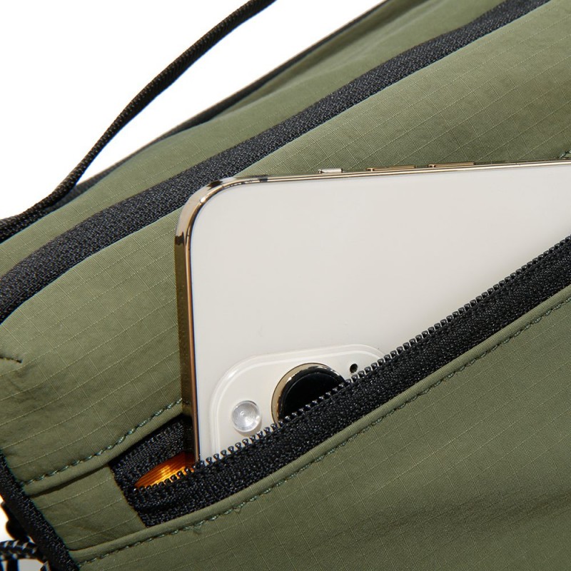 Τσαντάκι ώμου crossbody Bange 8089-1 χακί 