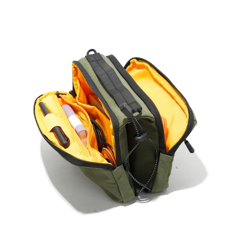 Τσαντάκι ώμου crossbody Bange 8089-1 χακί 