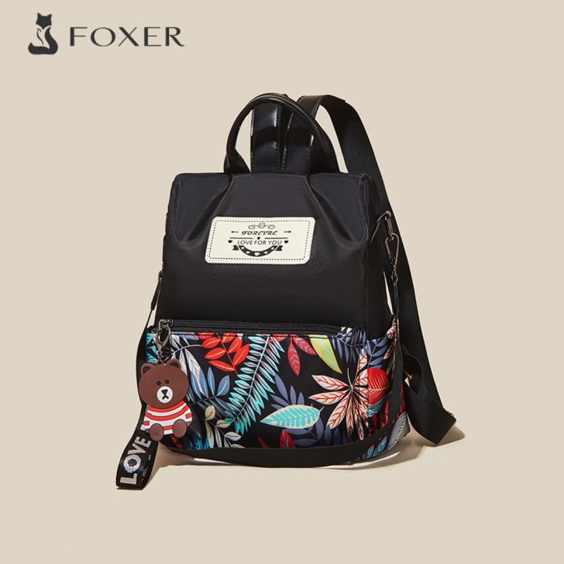 Σακίδιο Πλάτης Foxer 9158086F μαύρο 