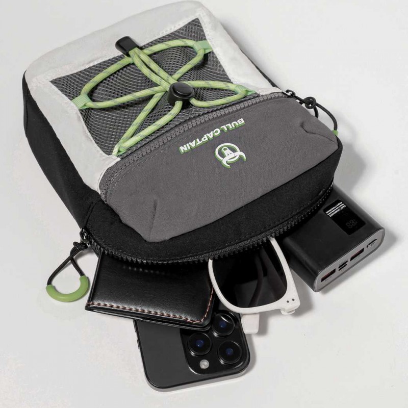 Ανδρικό Υφασμάτινο Τσαντάκι Bull Captain DJB 0108 green 