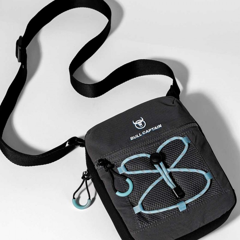 Ανδρικό Υφασμάτινο Τσαντάκι Bull Captain DJB 0108 blue