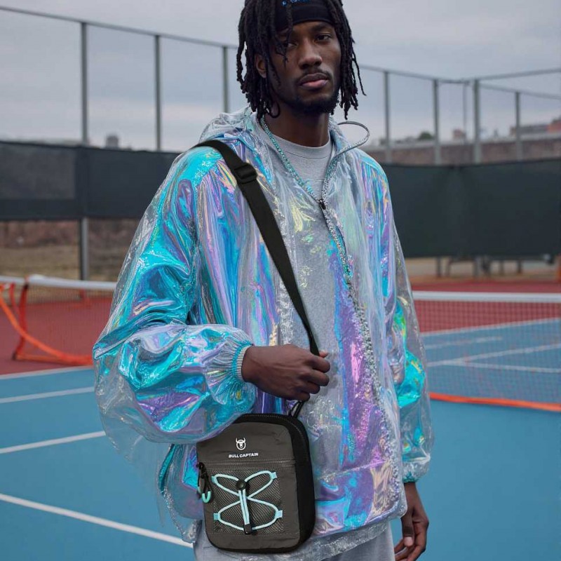 Ανδρικό Υφασμάτινο Τσαντάκι Bull Captain DJB 0108 blue