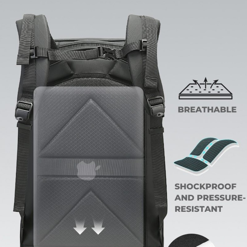 Σακίδιο Outdoor 35L Laptop 15,6” Bange FW229 μαύρο 