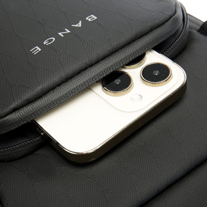 Τσαντάκι Στήθους Bange FW231 μαύρο 