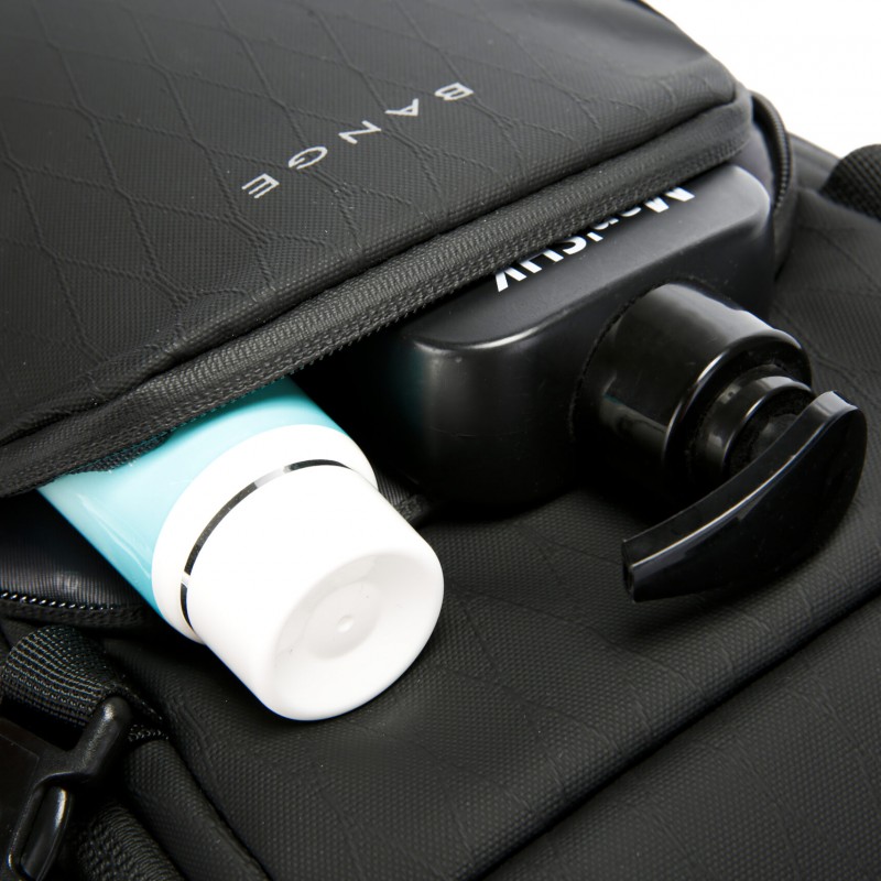 Τσαντάκι Στήθους Bange FW231 μαύρο 