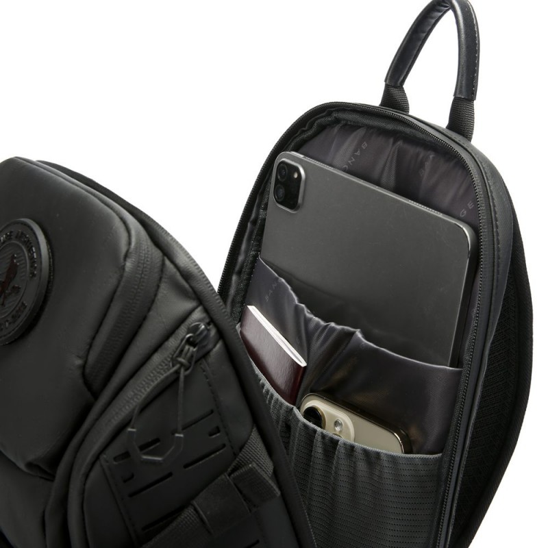 Τσαντάκι Στήθους Bange FW231 μαύρο 