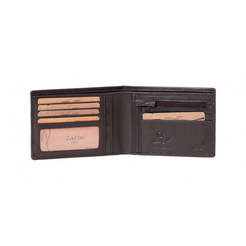 Δερμάτινο Πορτοφόλι Lavor ταυτοτητας με RFID -1-3814-brown